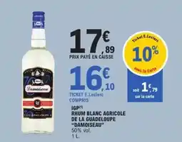 E.Leclerc E.leclerc - igp rhum blanc agricole de la guadeloupe offre