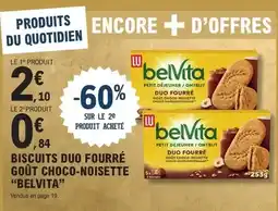 E.Leclerc Lu - biscuits duo fourré goût choco-noisette offre