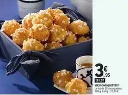 E.Leclerc Max chouquettes offre