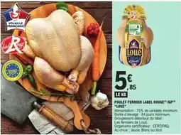 E.Leclerc Loué - poulet fermier label rouge igp offre