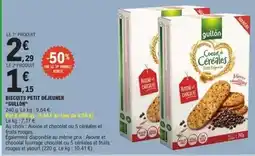 E.Leclerc Gullon - biscuits petit déjeuner solu offre