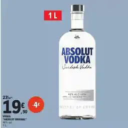 E.Leclerc Absolut - vodka offre