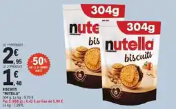 E.Leclerc Nutella - biscuits offre