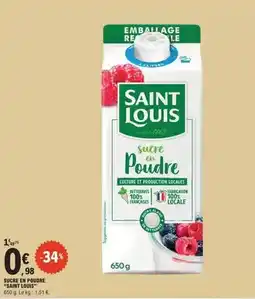 E.Leclerc Saint louis - sucre de poudre offre