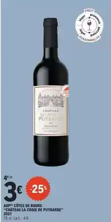 E.Leclerc La croix - aop cão de bourg offre