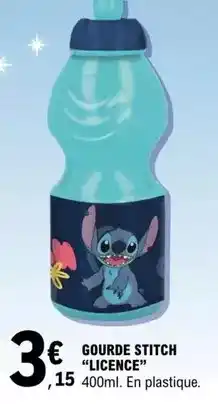 E.Leclerc Stitch - gourde offre