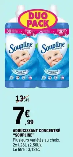 E.Leclerc Soupline - adoucissant concentré offre