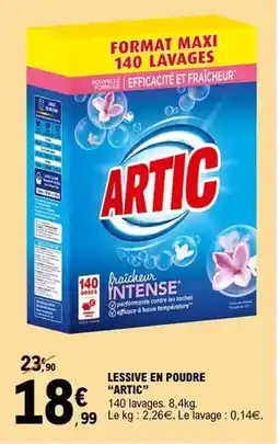 E.Leclerc Lessive en poudre offre