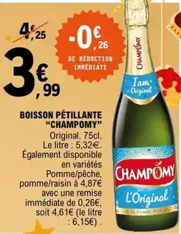 E.Leclerc Champomy - boisson pétillante offre