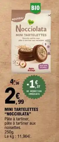 E.Leclerc Rigoni di asiago - mini tartelettes offre