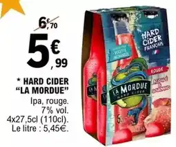 E.Leclerc La mordue - hard cider offre