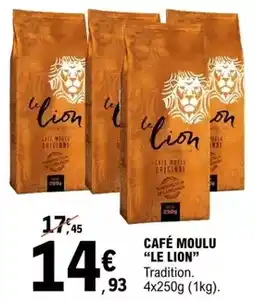 E.Leclerc Coeur de lion - café moulu offre