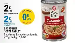 E.Leclerc E.leclerc - cassoulet offre