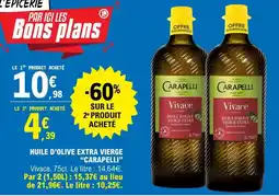 E.Leclerc Carapelli - huile d'olive extra vierge offre