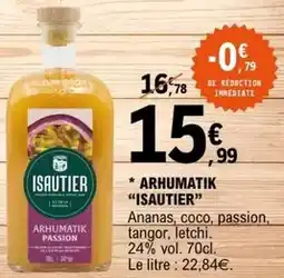 E.Leclerc Isautier - arhumatik offre