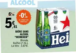 E.Leclerc Heineken - bière sans alcool offre