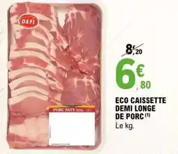 E.Leclerc Eco caissette demi longe offre