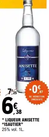E.Leclerc Isautier - liqueur unisette offre