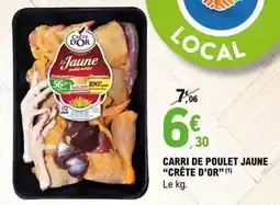 E.Leclerc Carri de poulet jaune offre
