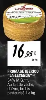 E.Leclerc La leyenda - fromage iberico offre