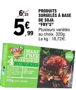 E.Leclerc Produits surgelés à base de soja offre
