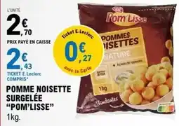 E.Leclerc E.leclerc - pomme noisette surgelée offre