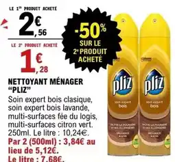 E.Leclerc Pliz - nettoyant ménager offre