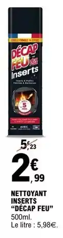 E.Leclerc Nettoyant inserts offre