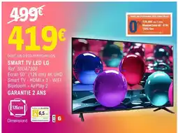 E.Leclerc Lg - smart tv led offre