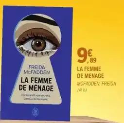 E.Leclerc J'ai lu - la femme de menage offre
