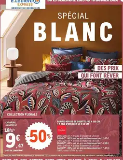 E.Leclerc E.leclerc - collection florale offre