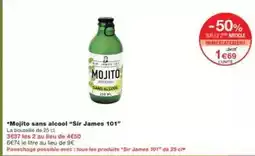 Monoprix Sir james - mojito sans alcool 101 offre