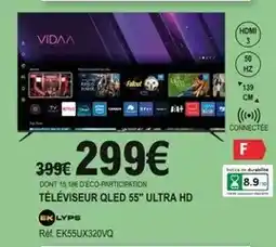 E.Leclerc Hp - téléviseur qled 55 ultra hd offre