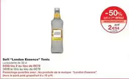Monoprix London essence - soft tonic offre