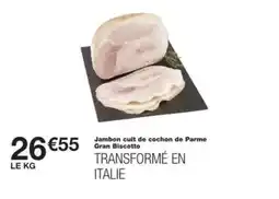 Monoprix Biscotto - jambon cuit de cochon de parme gran offre
