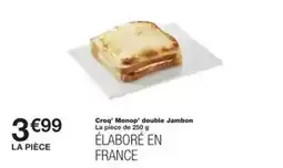 Monoprix Croa' mongp' double jambon offre