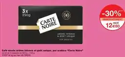Monoprix Carte noire - café moulu arôme intense et goût unique, pur arabica carte noire offre