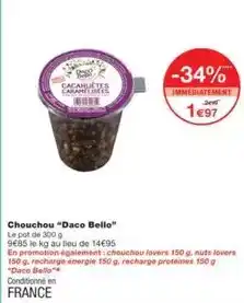 Monoprix Daco bello - chouchou daco bello offre