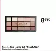 Monoprix Palette - eye iconic 3.0 revolution offre