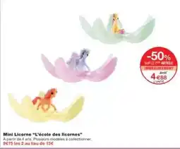 Monoprix Licorne - mini l'école des s offre