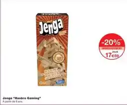 Monoprix Hasbro - jenga hasbro gaming offre