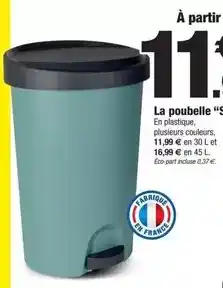 Bazarland La poubelle offre