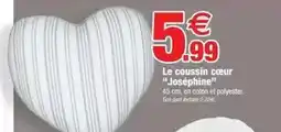 Bazarland Le coussin cœur offre