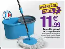 Bazarland Complet - ensemble de lavage des sols offre