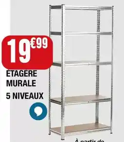 La Foir'Fouille Etagere murale 5 niveaux offre