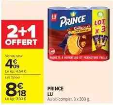 Carrefour Drive Lu - prince offre