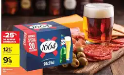 Carrefour Drive Kronenbourg - bière blonde 1664 offre