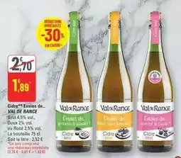 G20 Val de rance - cidre offre