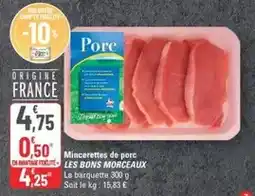 G20 Mincerettes de porc offre