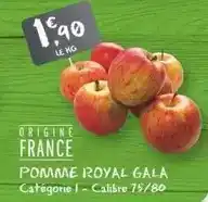 G20 Royal - pomme gala offre